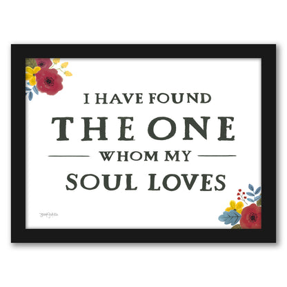 Scripture For Life Vii by Wild Apple - Framed Print