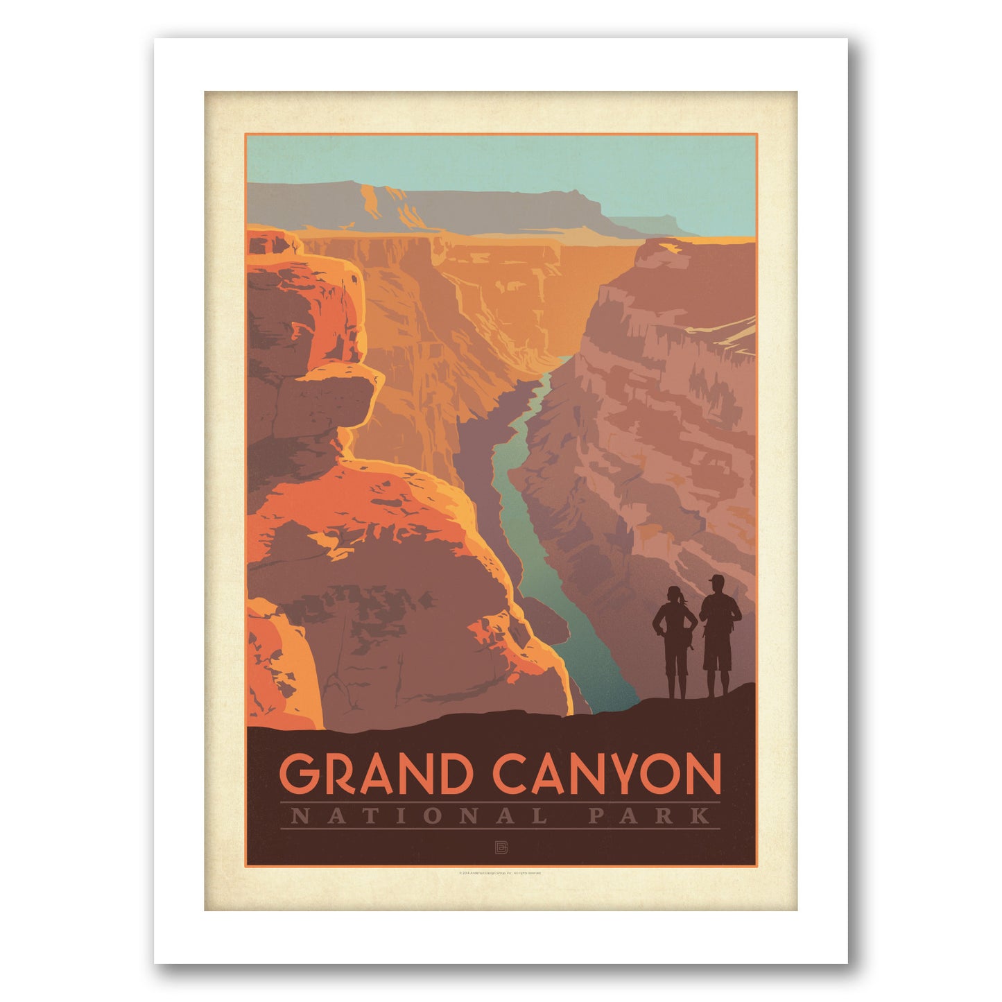 Grand Canyon Arizona by Anderson Design Group - Framed Print