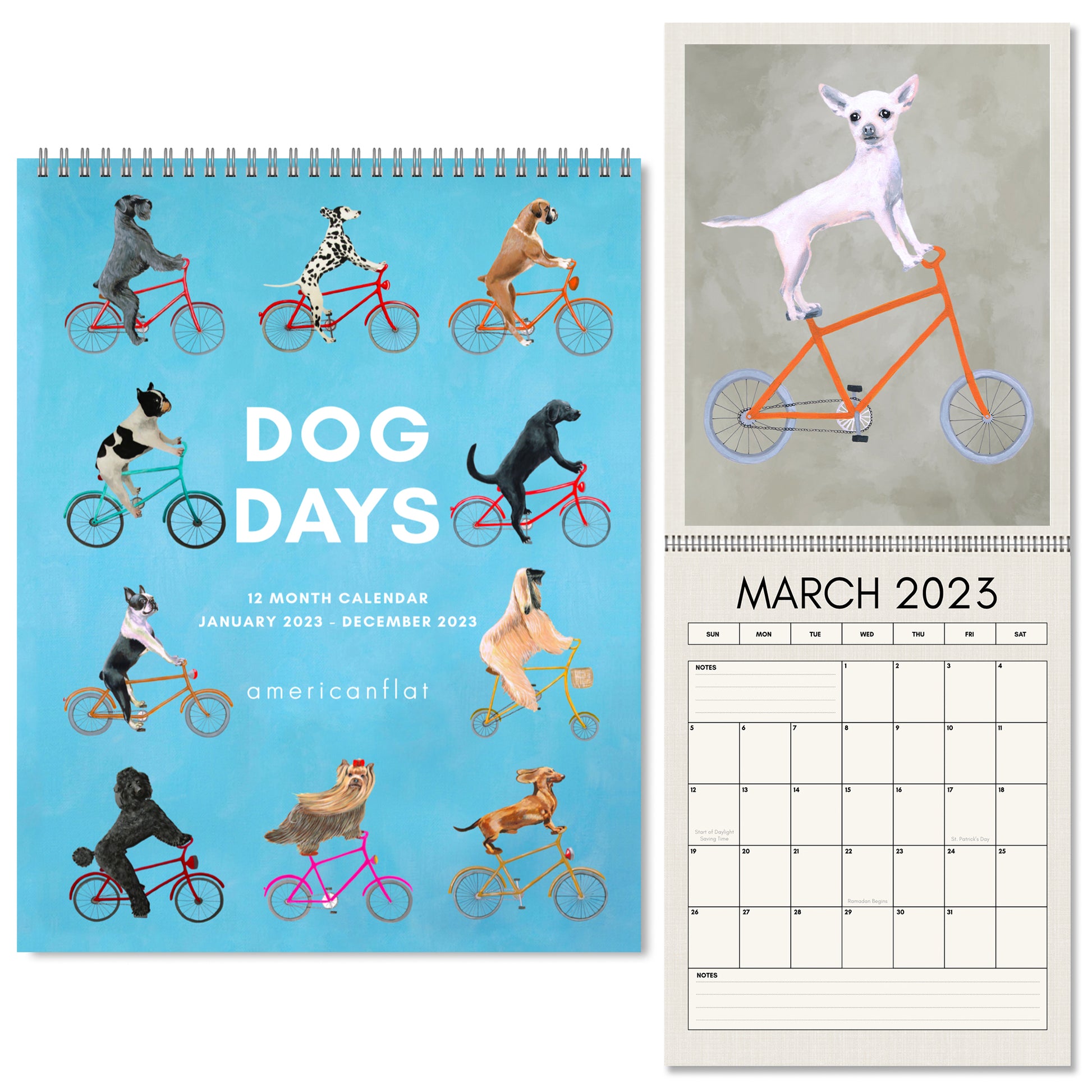 Dog Days Art Prints Design by Coco de Paris - 2023 Wall Calendar –  Americanflat