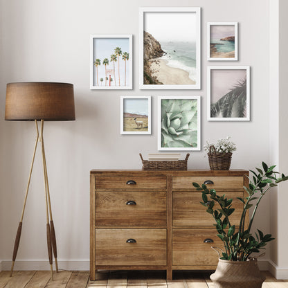 California Coast - 6 Piece Framed Gallery Wall Set - Art Set - Americanflat