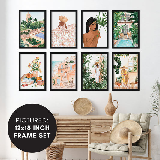 8 Piece Framed Art Set - Americanflat