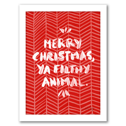 Filthy Animal by Cat Coquillette - Framed Print