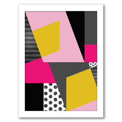 Geometric 13 by Susana Paz - Framed Print