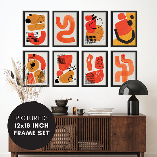 8 Piece Framed Art Set - Americanflat