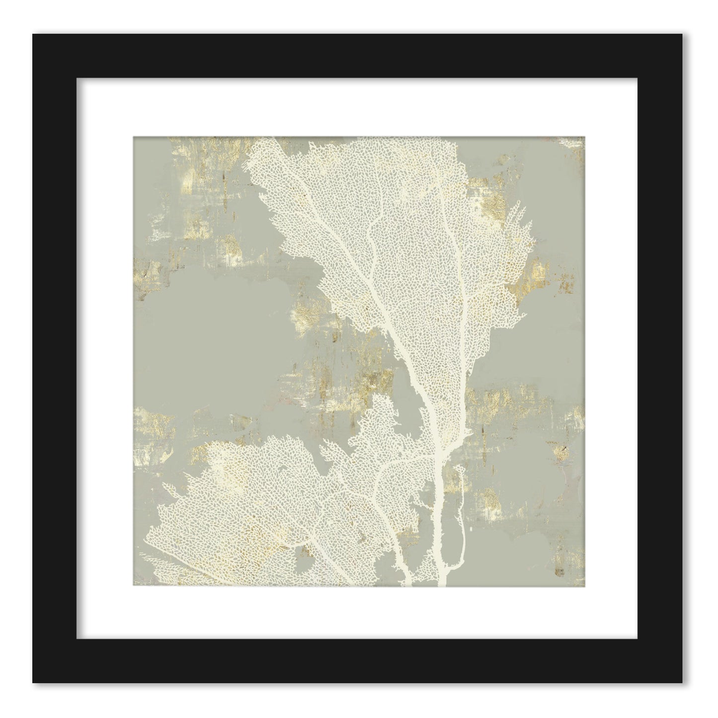 Gold Sea Moss - Set of 2 Framed Prints by PI Creative - Americanflat