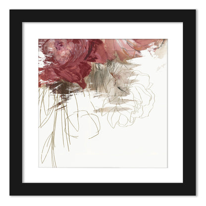 Crimson Peonies - Set of 2 Framed Prints by PI Creative - Americanflat