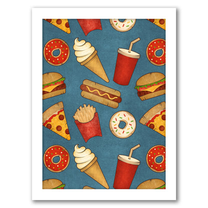 Fast Food by Tracie Andrews - Framed Print