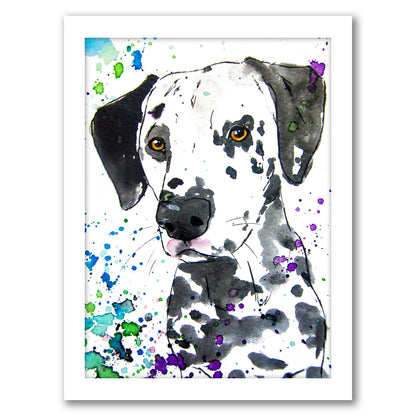 Dalmatian by Allison Gray - Framed Print