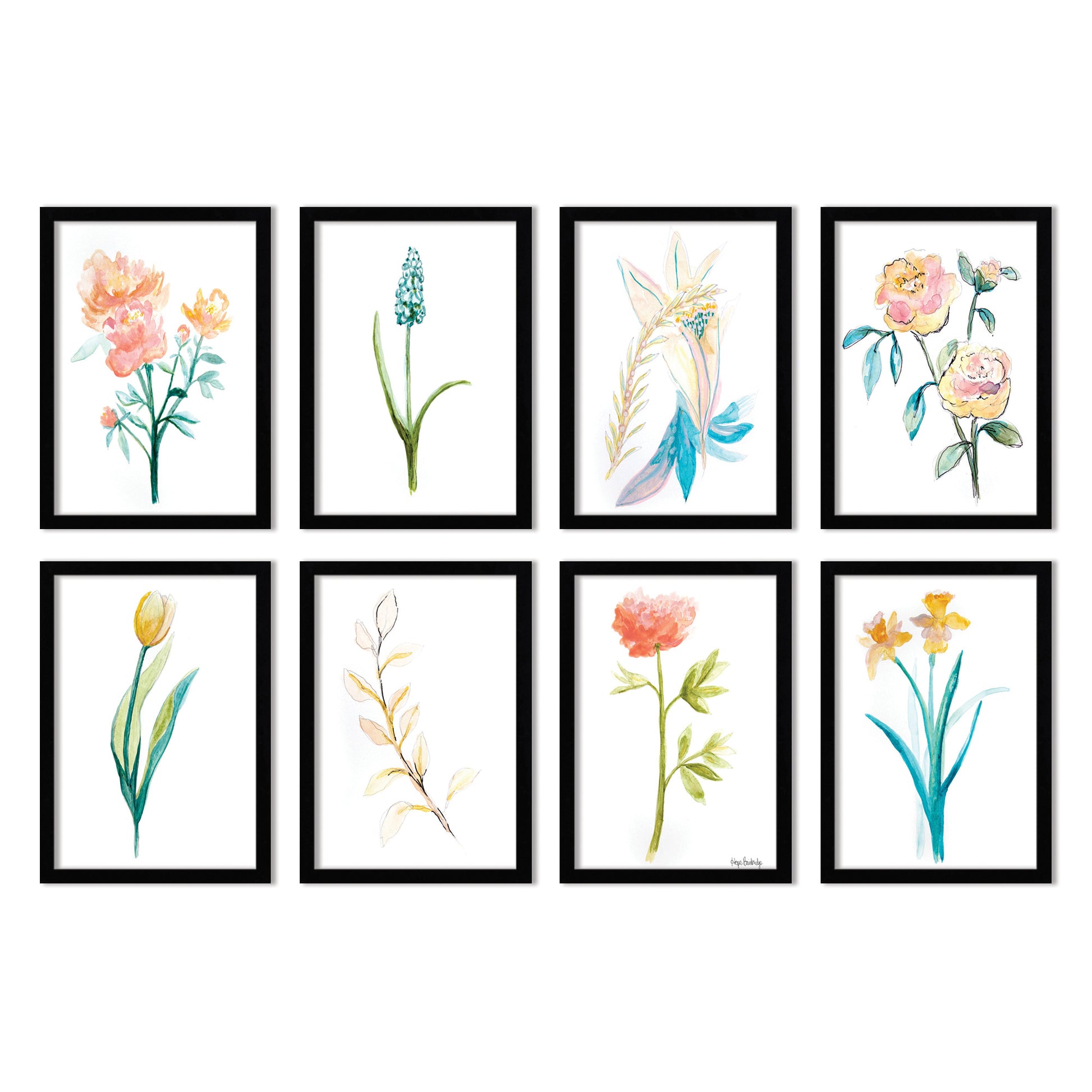 8 Piece Framed Art Set - Americanflat