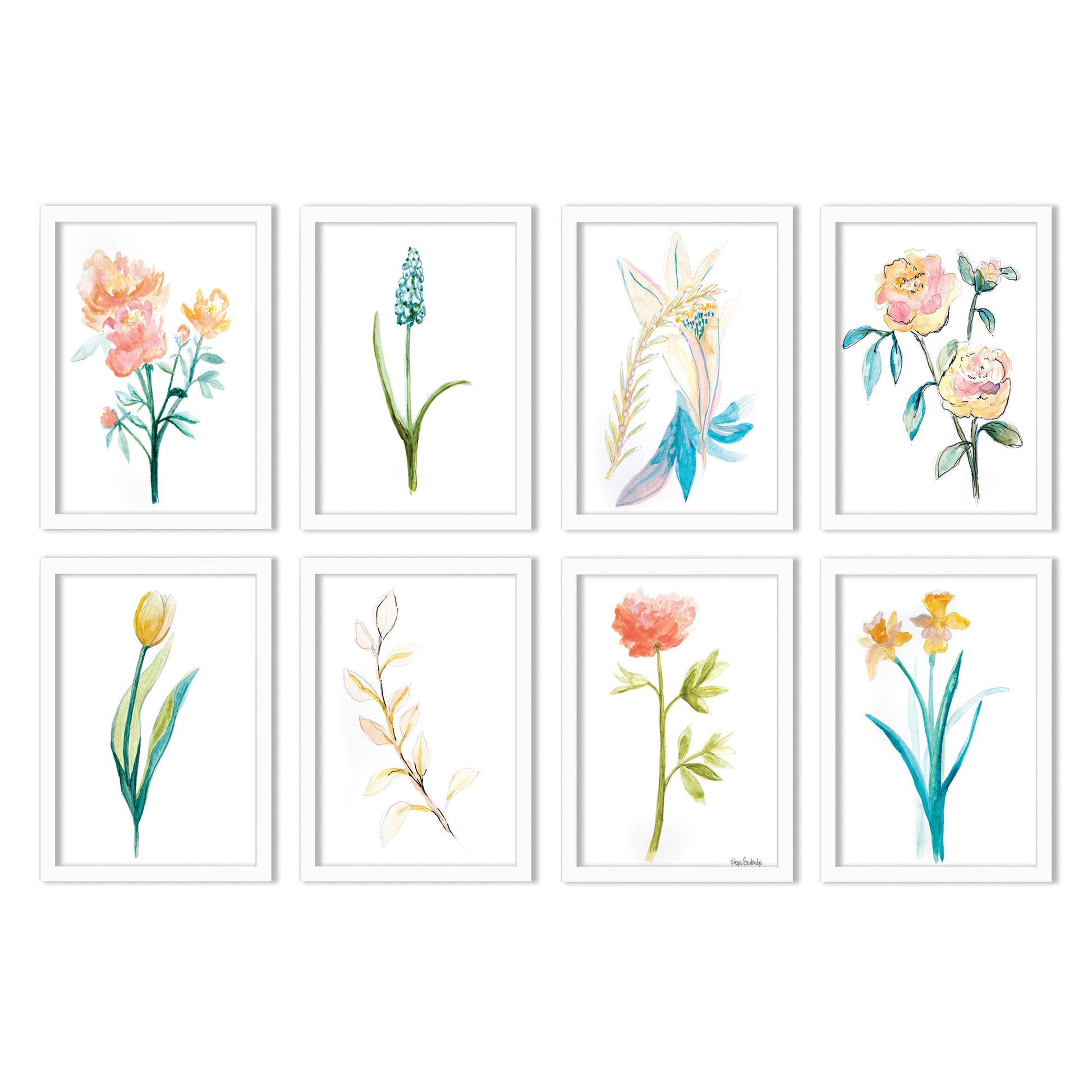 8 Piece Framed Art Set - Americanflat