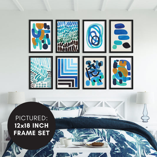 8 Piece Framed Art Set - Americanflat