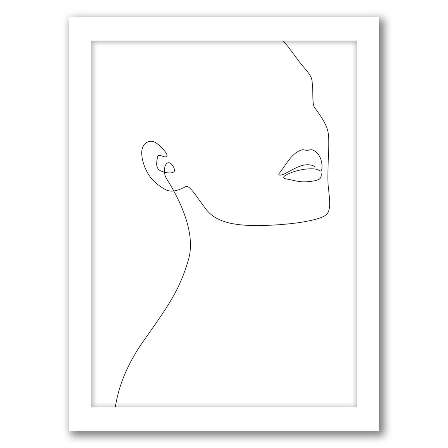 Simple Minimalist by Explicit Design - Framed Print