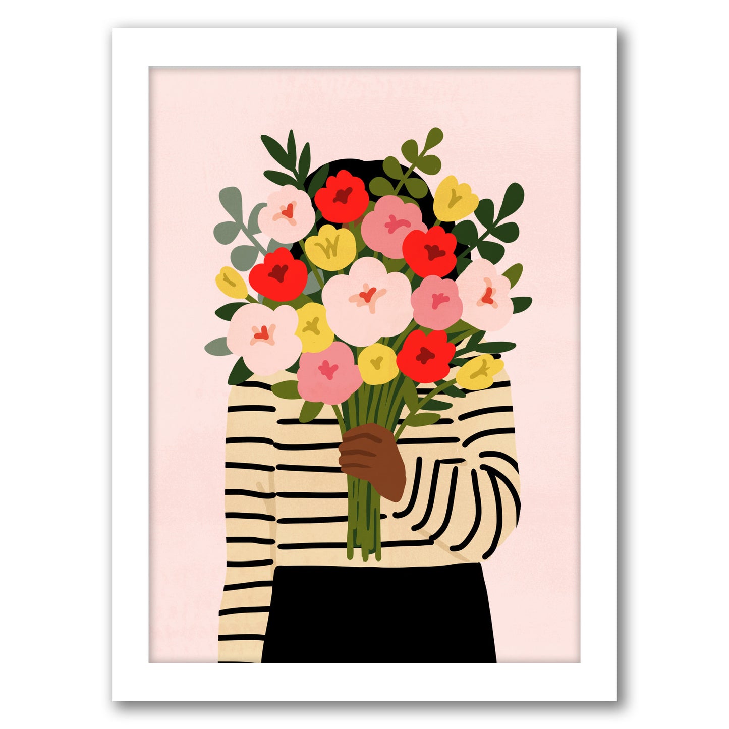 Darling Valentine I by Victoria Borges by World Art Group - Framed Print