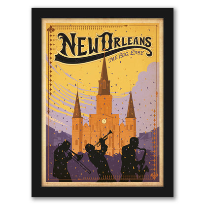 New Orleans by Anderson Design Group Framed Print