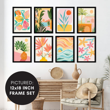 8 Piece Framed Art Set - Americanflat