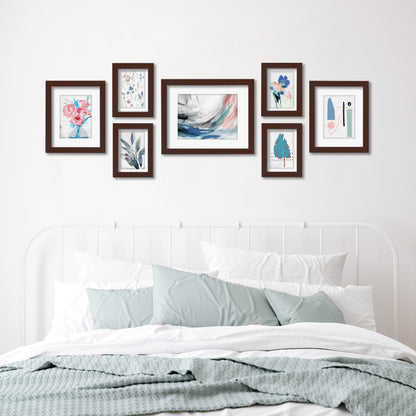 Dream Florals by PI Creative - 7 Piece Framed Gallery Wall Art Set - Americanflat