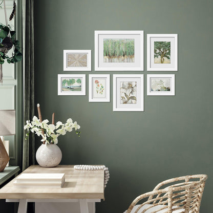 Soft Nature by PI Creative - 7 Piece Framed Gallery Wall Art Set - Americanflat