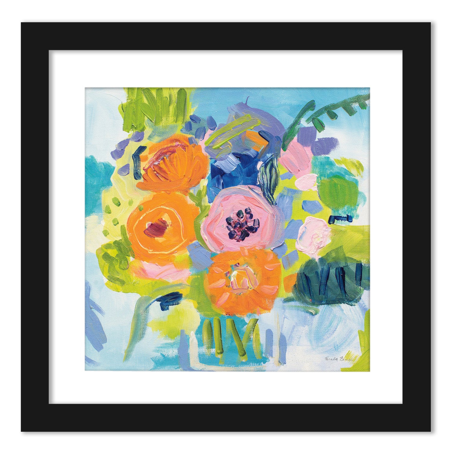 Summer Bouquets - Set of 2 Framed Prints by Wild Apple - Americanflat