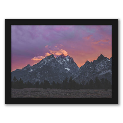 Grand Tetons Wyoming Iv by Luke Gram Framed Print