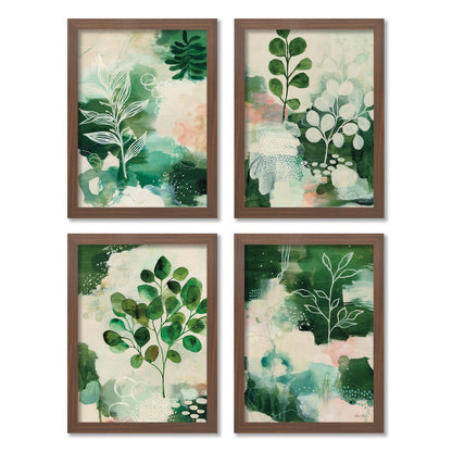 Nature Story by Silvia Vassileva - 4 Piece Gallery Framed Print Art Set