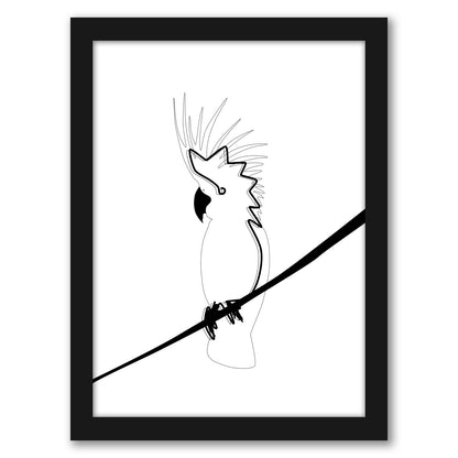Cockatoo In Line by Explicit Design - Framed Print
