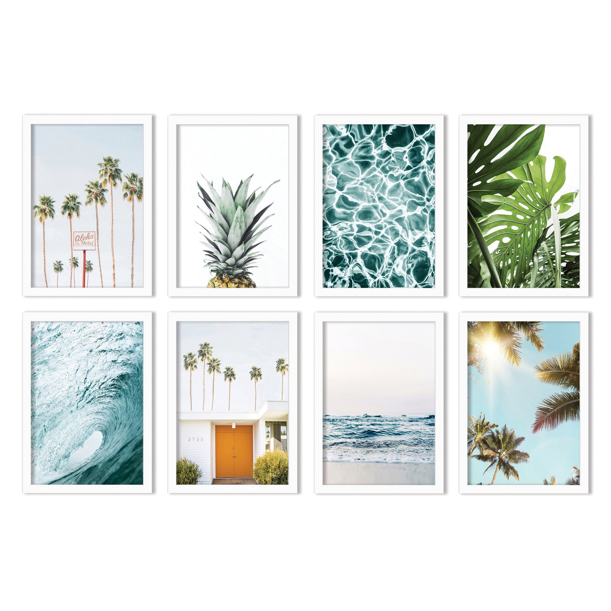 8 Piece Framed Art Set - Americanflat