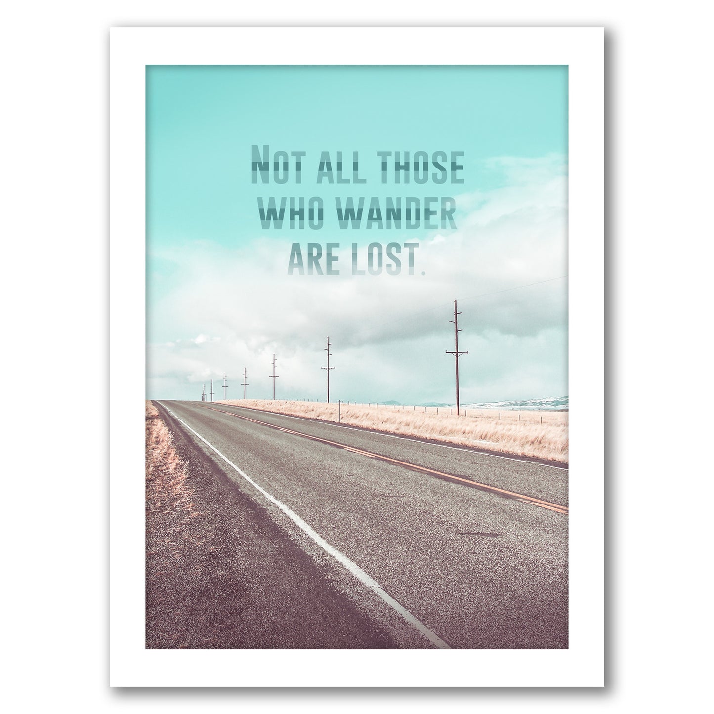 Those Who Wander by Annie Bailey - Framed Print