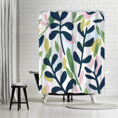Into The Forest Ii by Pi Creative Art - Shower Curtain