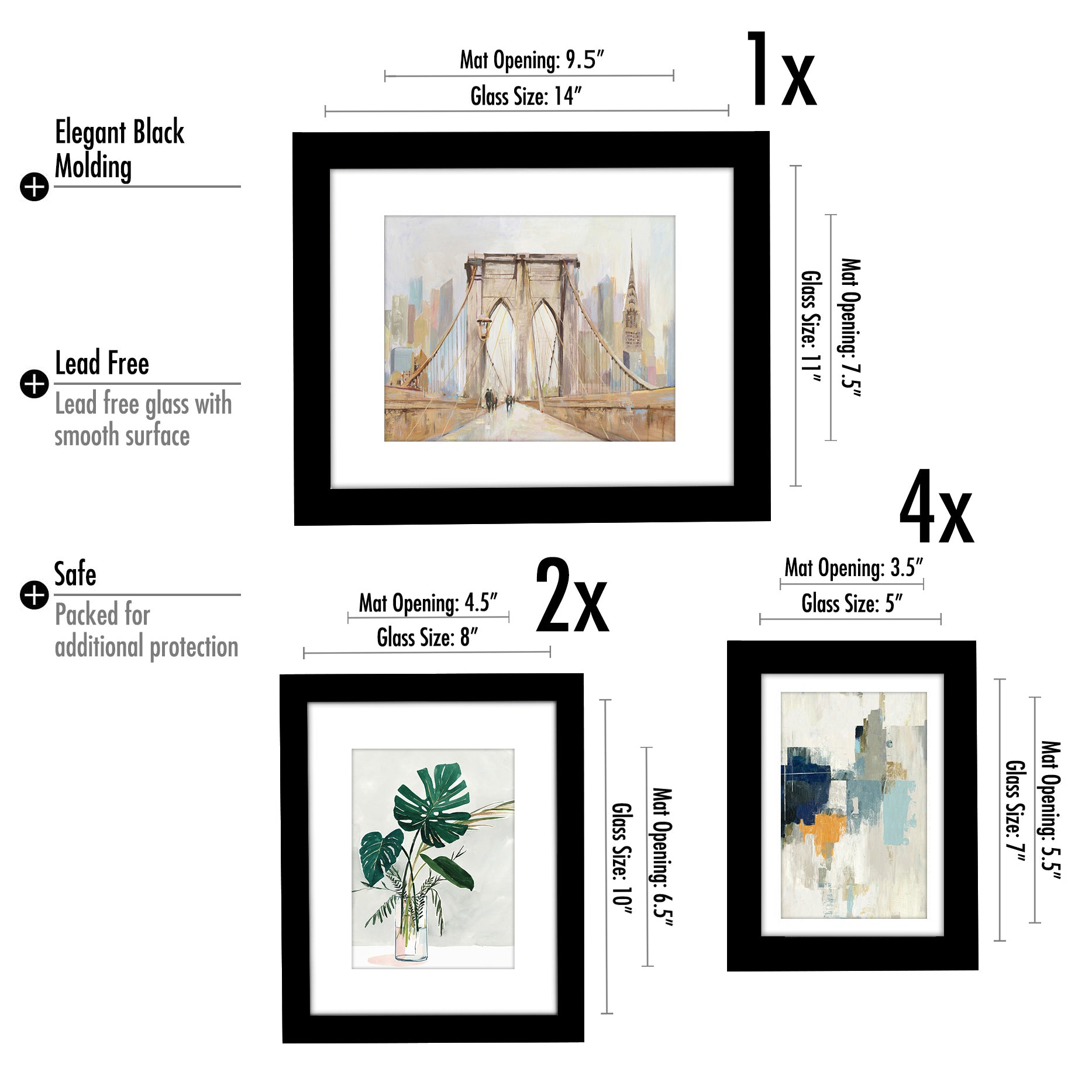 Earth Tone World Travel by PI Creative - 7 Piece Framed Gallery Wall Art Set - Americanflat