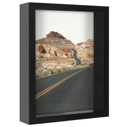 Wanderlust Window - 5 Piece Shadowbox Frame Gallery Wall Art Set - Americanflat