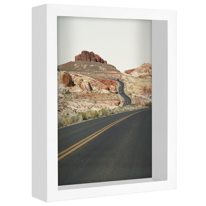Wanderlust Window - 5 Piece Shadowbox Frame Gallery Wall Art Set - Americanflat