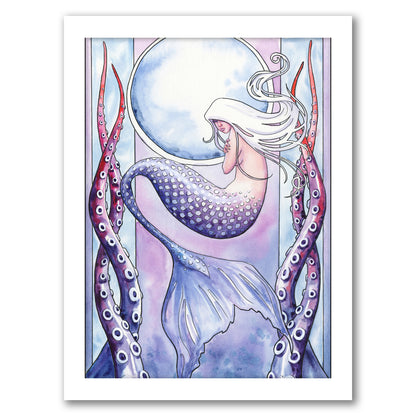 Deep Sea Mermaid by Sam Nagel - Framed Print