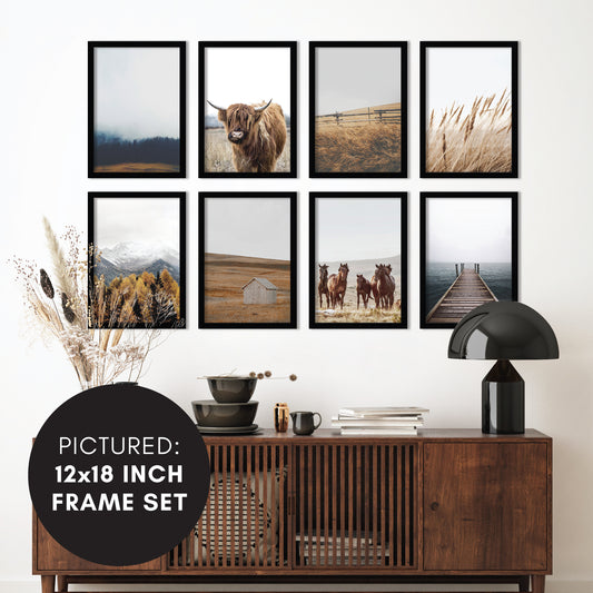 8 Piece Framed Art Set - Americanflat