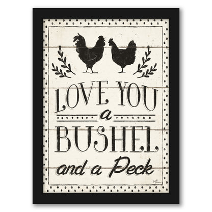 Country Thoughts V by Wild Apple - Framed Print