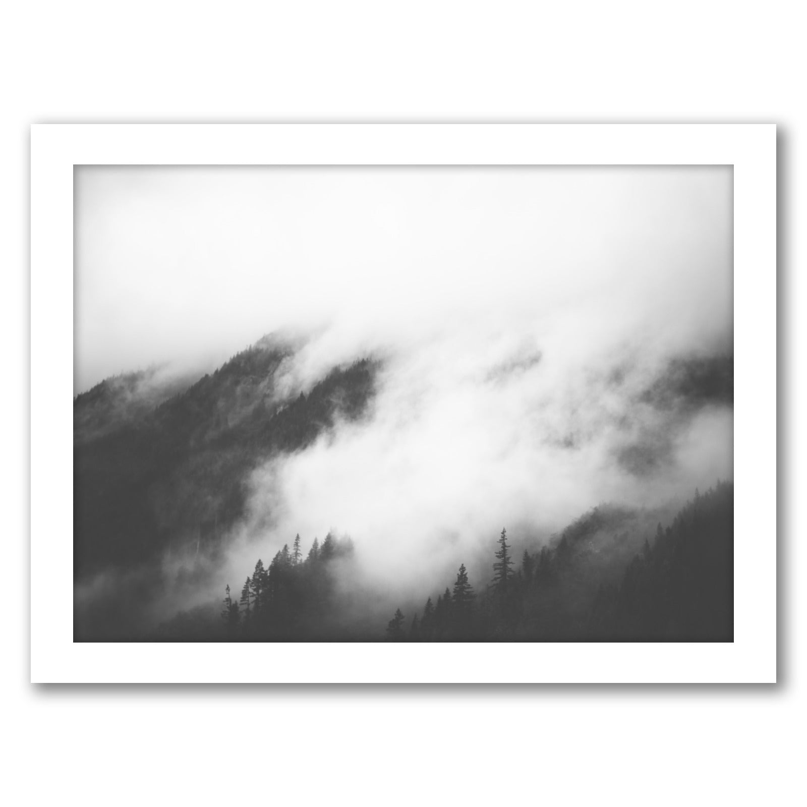 Rolling Fog I by Luke Gram - Framed Print