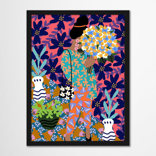 Be Yourself No Matter What by Studio Grand-Pere Black Framed Print - Framed Print - Americanflat