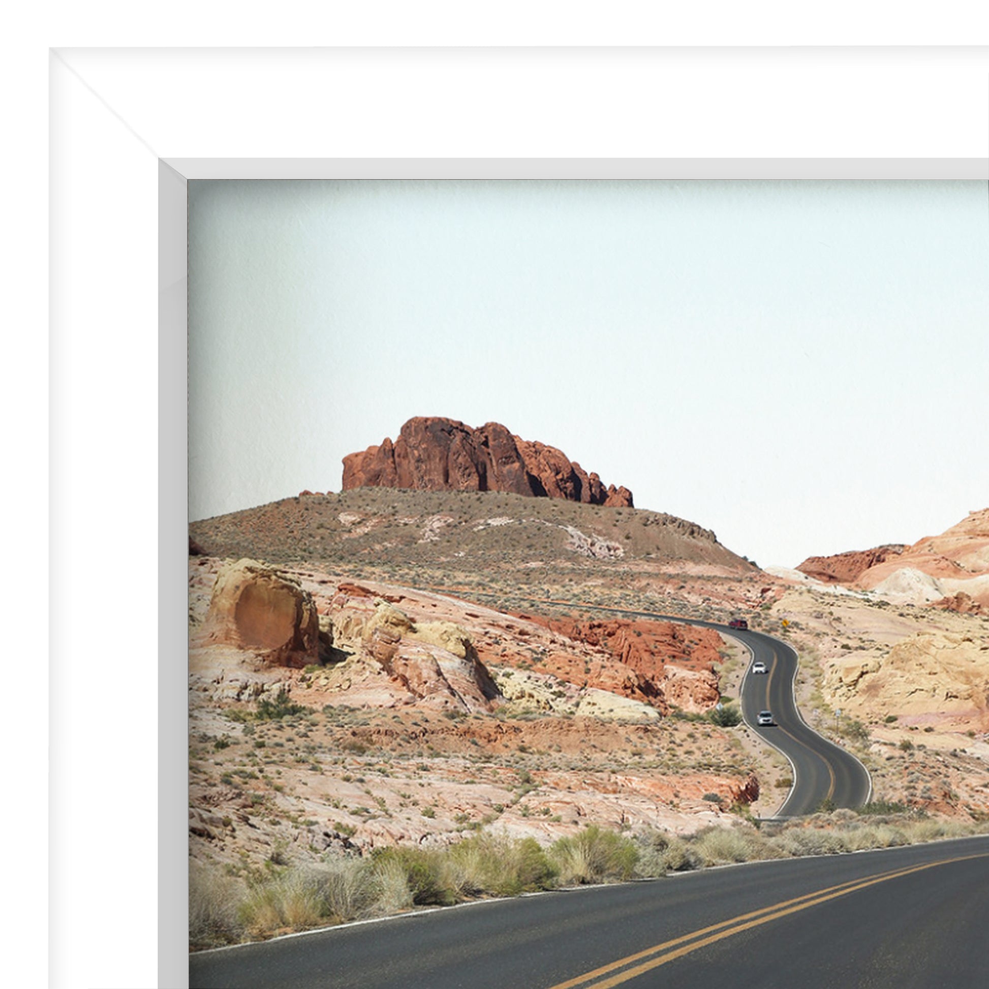 Wanderlust Window - 5 Piece Shadowbox Frame Gallery Wall Art Set - Americanflat