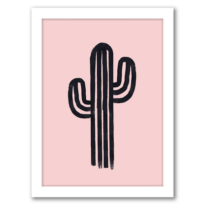 God Cactus by Emanuela Carratoni - Framed Print