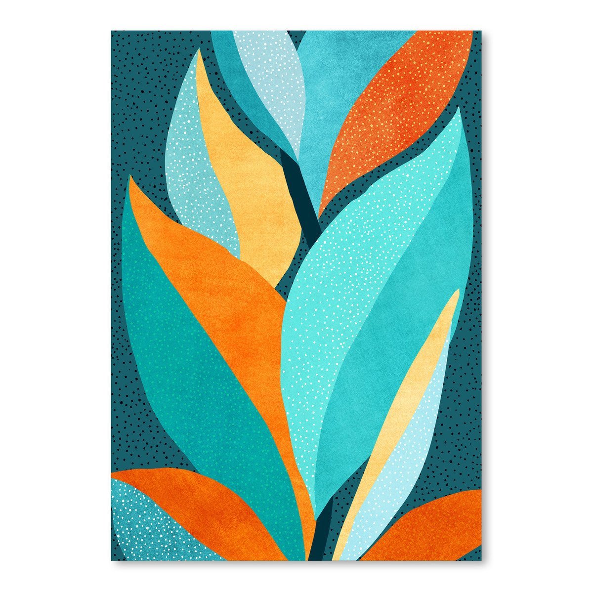 Abstract Tropical Foliage by Modern Tropical - Art Print - Americanflat