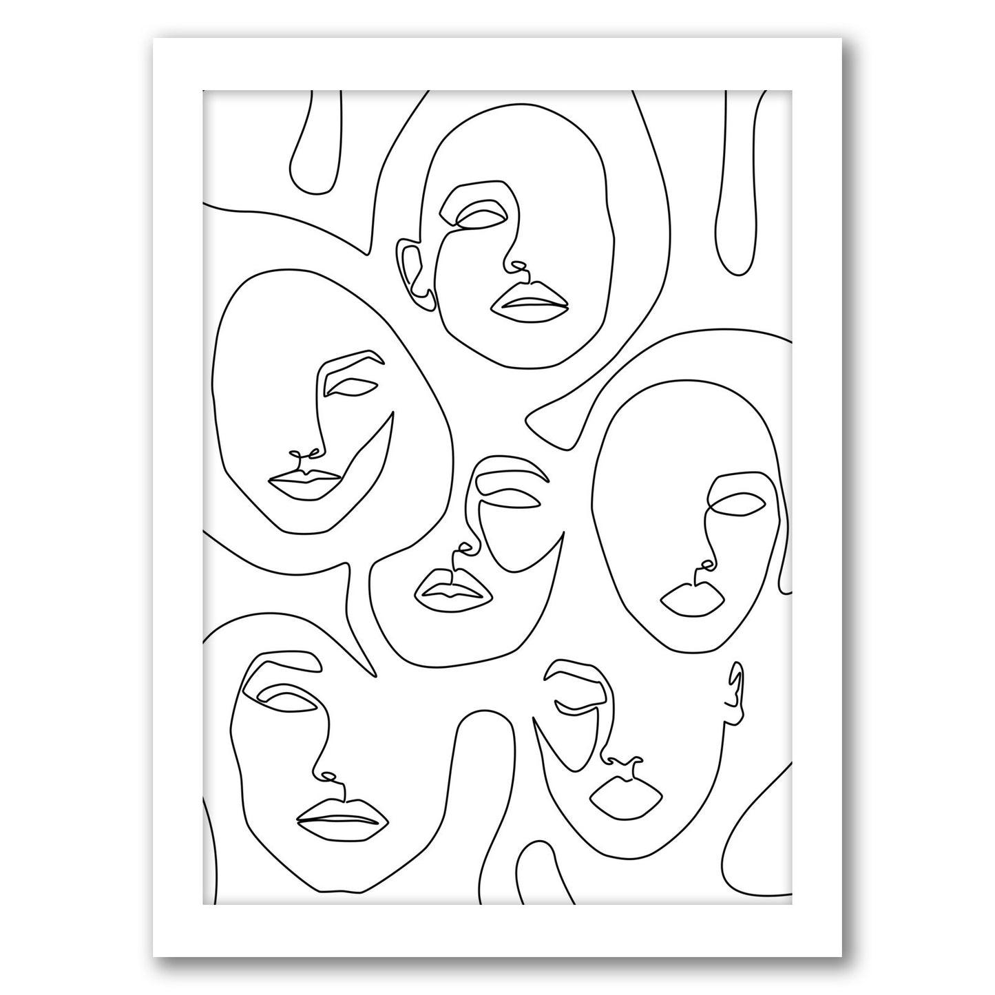 Her And Her by Explicit Design - Framed Print