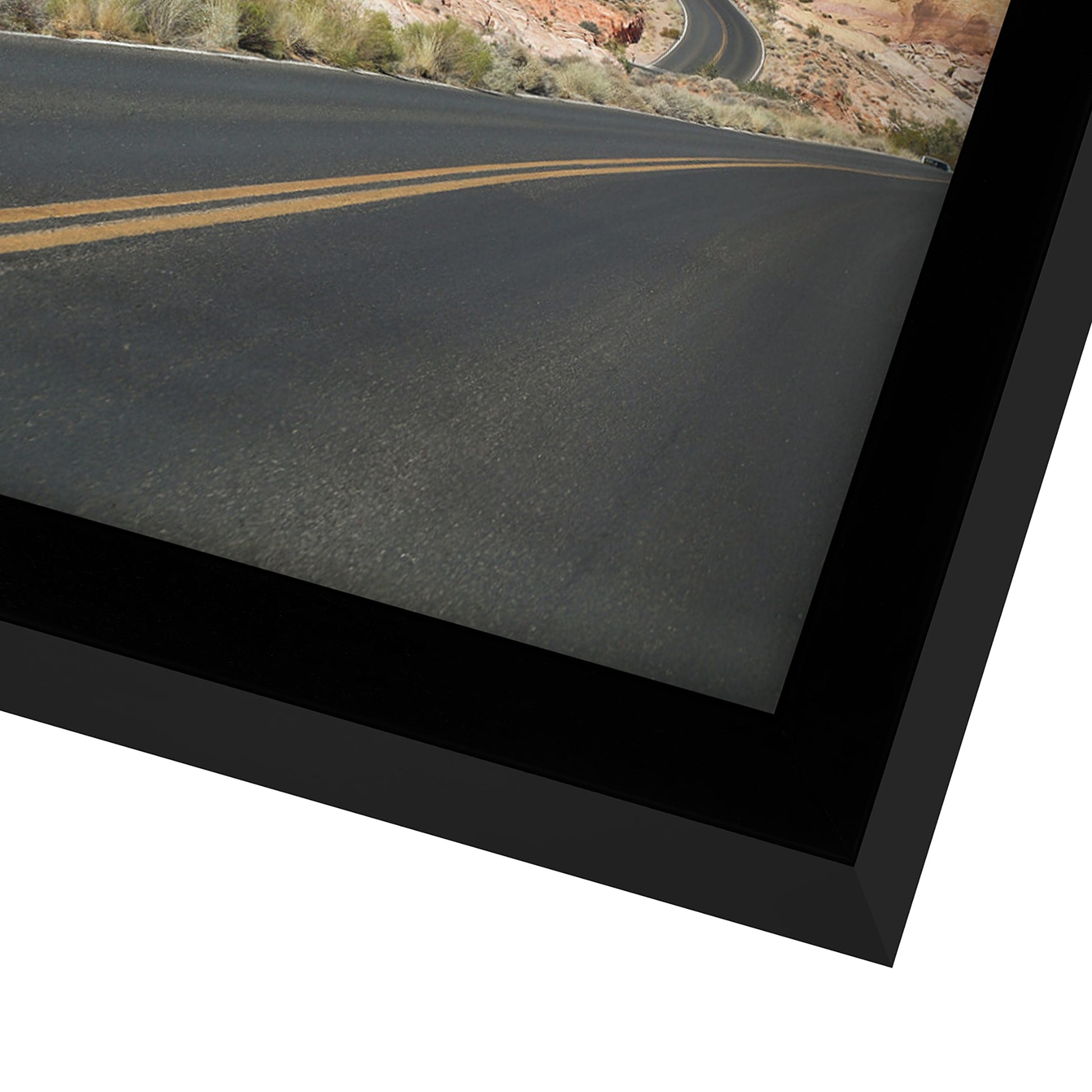 Wanderlust Window - 5 Piece Shadowbox Frame Gallery Wall Art Set - Americanflat