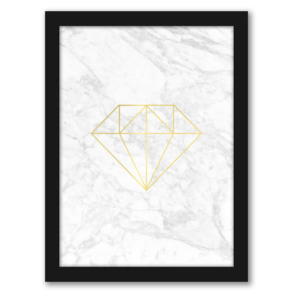 Diamond By Nuada - Framed Print