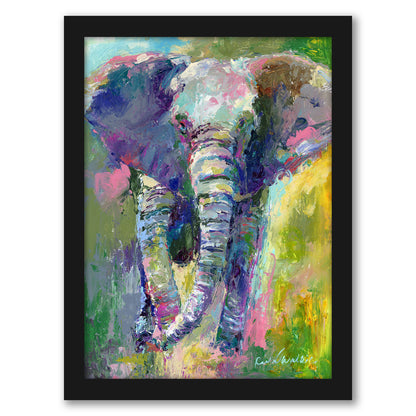 Elephant1 by Richard Wallich - Framed Print