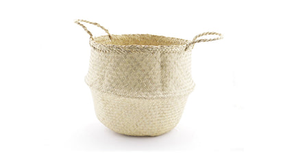 Natural Palm and Seagrass Basket - Variety of sizes