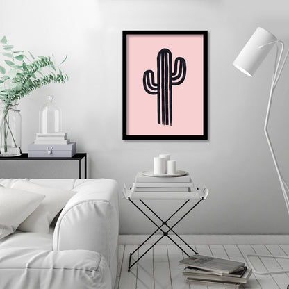 God Cactus by Emanuela Carratoni - Framed Print