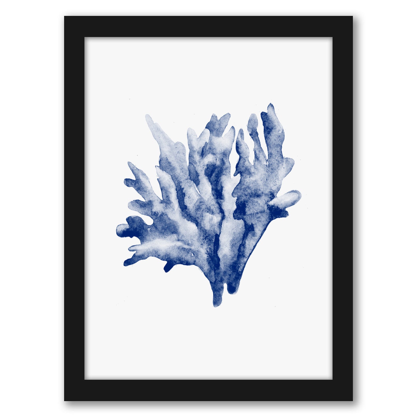 Blue Coral 2 By Nuada - Framed Print
