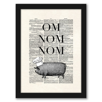 Super Delicious by Matt Dinniman Framed Print