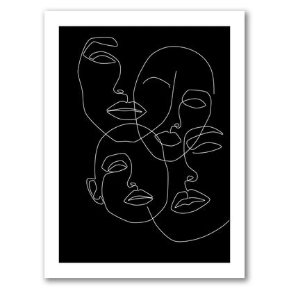 In The Dark by Explicit Design - Framed Print