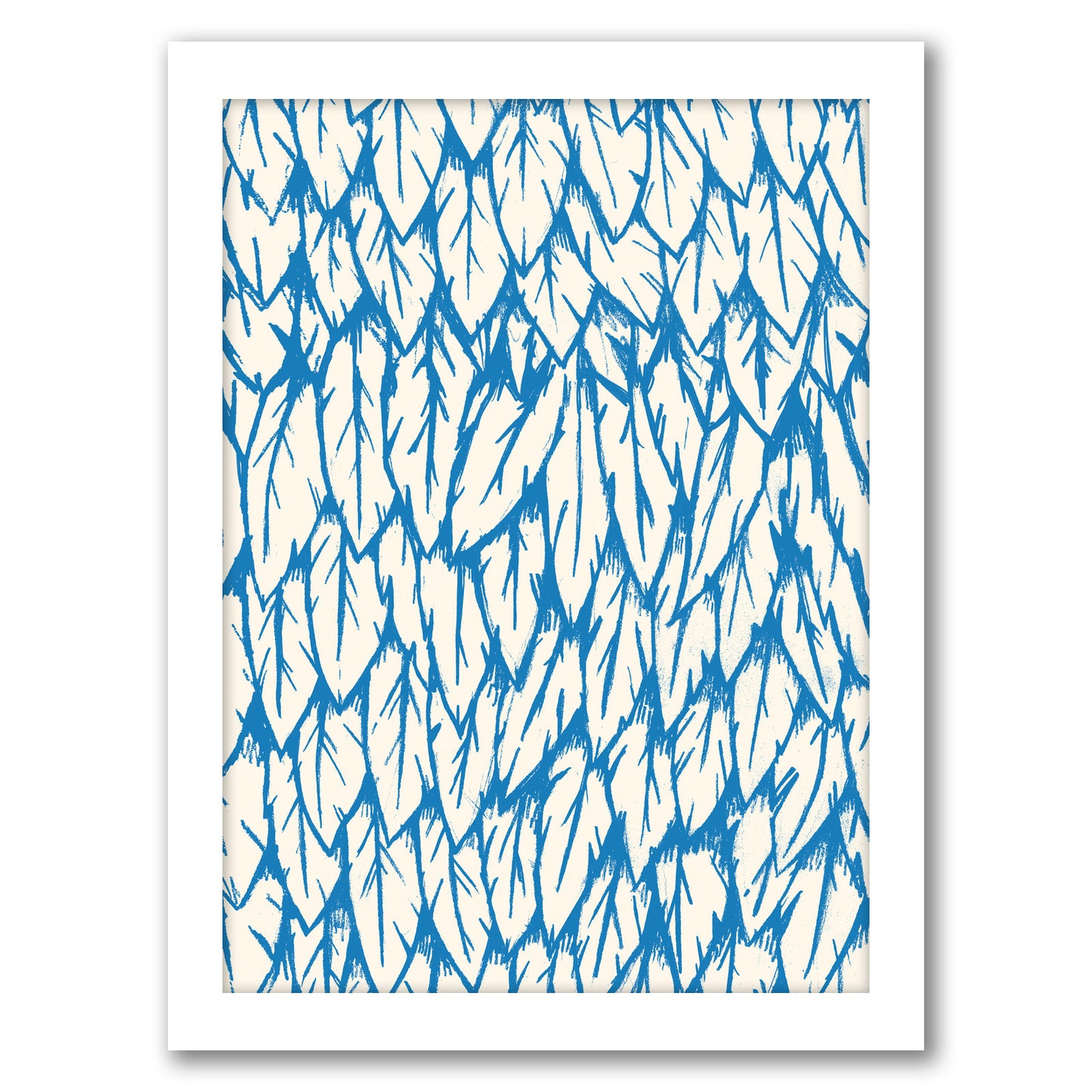 Feathered Fringe by Joe Van Wetering - Framed Print