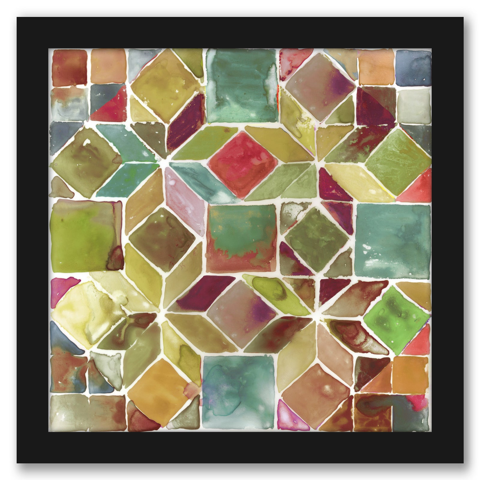Tessellation Ii by PI Creative Art - Framed Print